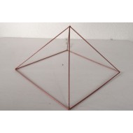 Piramide Cheopes Rame con base 25 cm