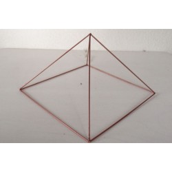 Piramide Cheopes Rame con base 25 cm