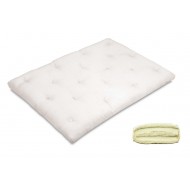 Futon Epsilon Plus 15 cm - puro cotone e doppio lattice