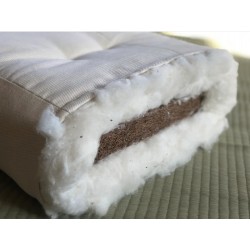 Futon Beta Plus 13 cm - puro cotone e cocco