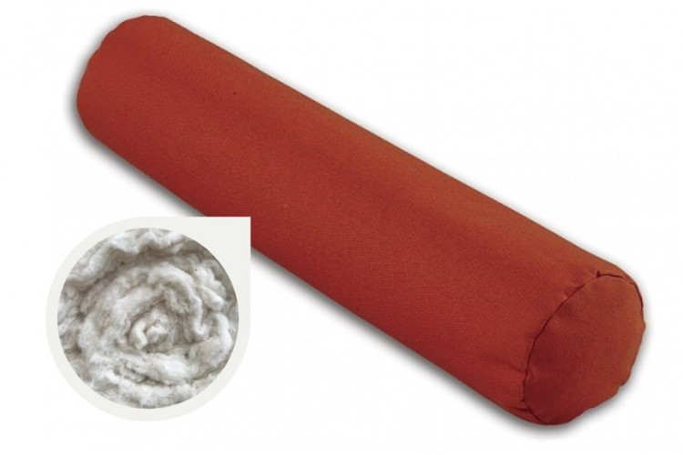 Cuscino Neckroll cotone diametro 14 cm sfoderabile