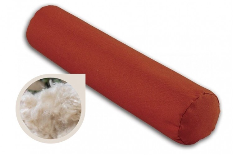 Cuscino Neckroll kapok diametro 14 cm sfoderabile