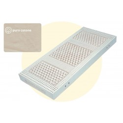 Materasso Bioethika 18 cm - lattice naturale 100% Equilibrato, puro cotone 
