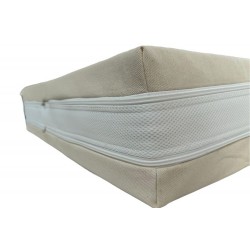 Materasso Bioethika 18 cm - lattice naturale 100% Equilibrato, puro cotone 