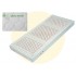 Materasso Bioultrafresh 20 cm - lattice naturale 100% Equilibrato, rivestimento Climatizzato 