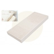 Materasso Morpheo Biolatex 15 cm - lattice naturale 100% con due topper cotone e lana 