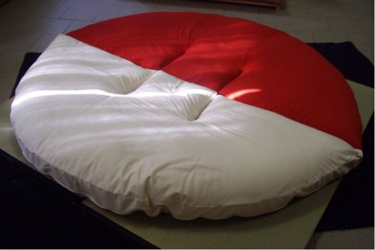 Poltrona letto futon Glove cotone e lattice