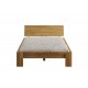 Letto in legno massello di rovere Montana con testiera Letto in legno massello di rovere Montana con testiera