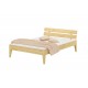 Letto in legno massello di pino Torino con testiera Letto in legno massello di pino Torino con testiera
