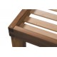 Letto in legno massello Lichene ad incastri, con testiera Letto in legno massello Lichene ad incastri, con testiera