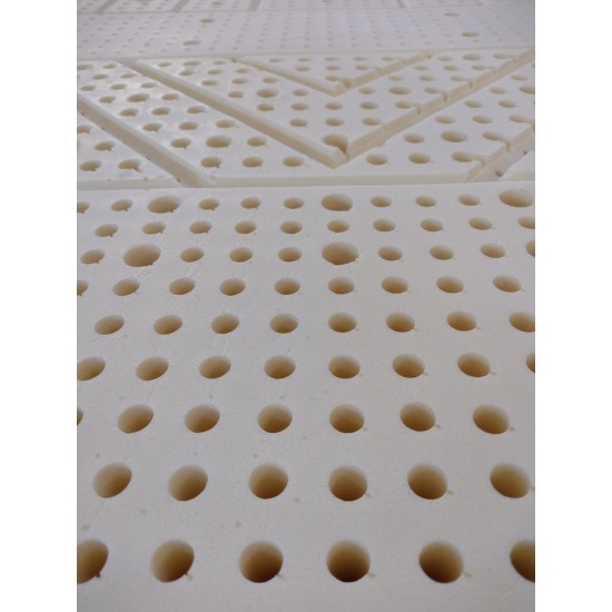 Topper in lattice 100% naturale 3,5 cm Topper in lattice 100% naturale 3,5 cm