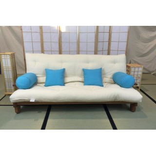 Divano letto in legno Facile con futon