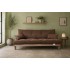 Divano letto in legno Facile Faggio con futon
