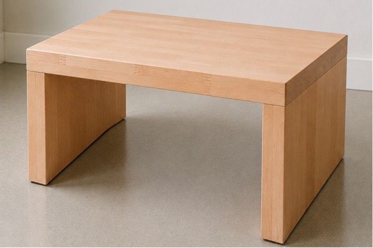 Comodino Jap in legno di faggio