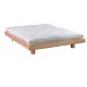 Letto in legno massello Ukiyo senza parti metalliche Letto in legno massello Ukiyo senza parti metalliche