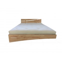 Letto in legno Suspension con testiera