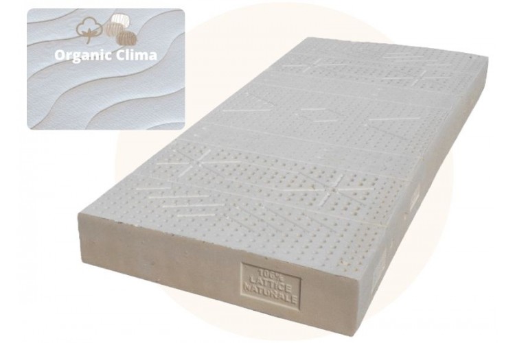 Materasso Nublisense 20 cm – lattice naturale 100% Sostenuto, rivestimento Organic Clima Materasso Nublisense 20 cm – lattice naturale 100% Sostenuto, rivestimento Organic Clima