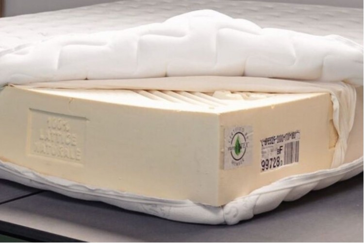 Materasso Nublisense 20 cm – lattice naturale 100% Sostenuto, rivestimento Organic Clima 
