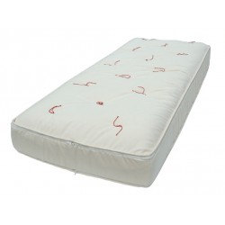 Materasso Morpheo Biolatex 15 cm - lattice naturale 100% con due topper cotone e lana 