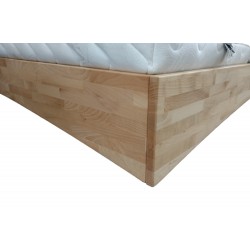 Letto in legno Suspension con testiera