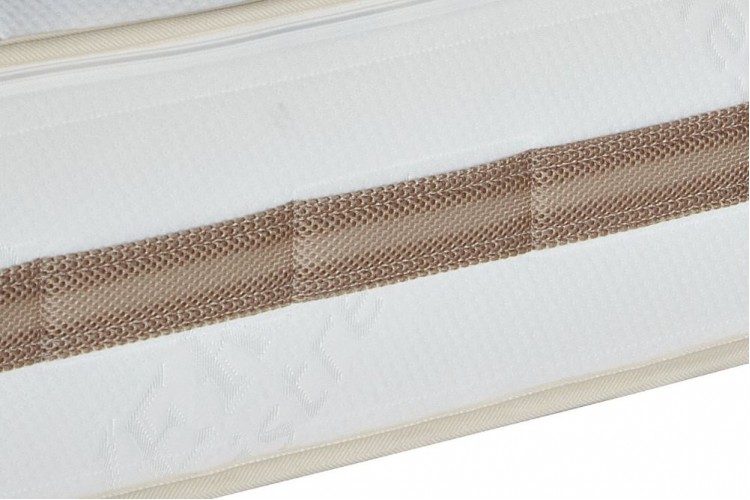 Materasso Life Plus 26 cm, 1700 molle insacchettate e memory – tessuto Silver Antistress termoregolatore antimicrobico