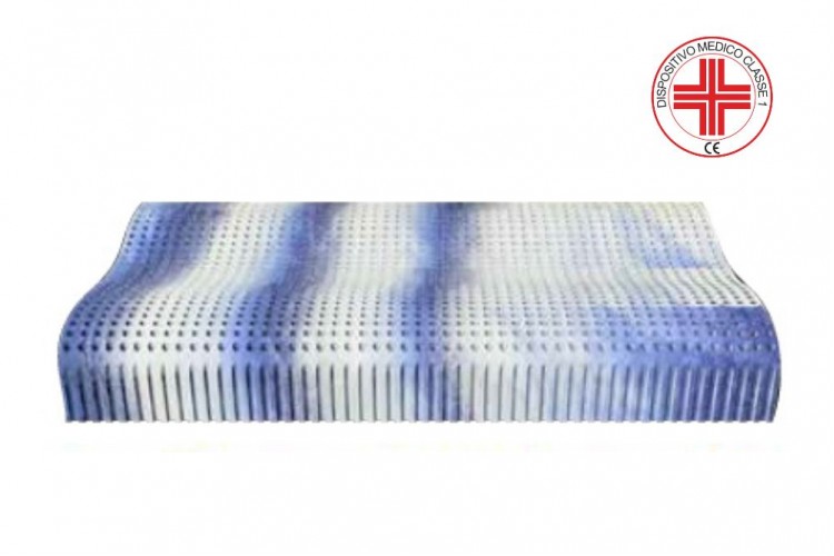 Guanciale Zaffiro Full gel cervicale memory azulene vegetale 