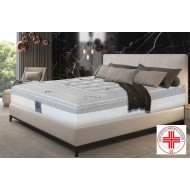 Materasso Ametist Extreme 26 cm, 1700 molle insacchettate e memory - con topper reversibile vitalizzante e fresco