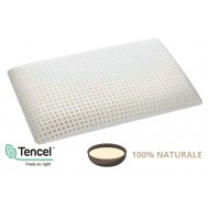Guanciale lattice naturale 14 cm rivestimento Tencel