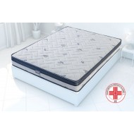 Materasso Blu Line 23 cm memory Air Breeze piramidale – tessuto Silver Care antibatterico 
