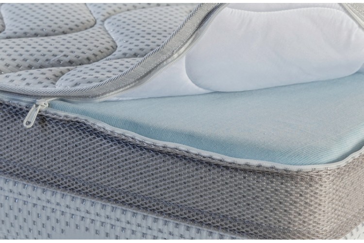 Materasso Grey Line 23 cm memory Air Breeze Soia – tessuto Silver Protect  anallergico antiacaro