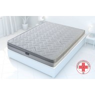 Materasso Grey Line 23 cm memory Air Breeze Soia – tessuto Silver Protect  anallergico antiacaro