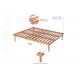 Rete letto Asia - ortopedica fissa Rete letto Asia - ortopedica fissa