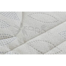 Topper Dominus in lino e seta 5 cm - tessuto Kapok