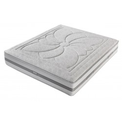 Materasso Think Natural 21 cm - lattice naturale 100% con topper lino e seta 