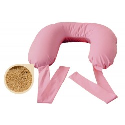 Cuscino Allattamento in farro con fodera