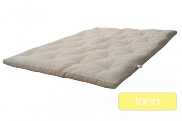Topper in lana 3 cm