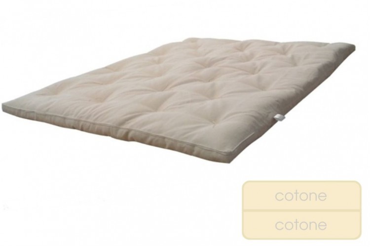Topper in puro cotone 6 cm