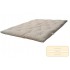 Topper materassino in puro cotone e lattice 10 cm