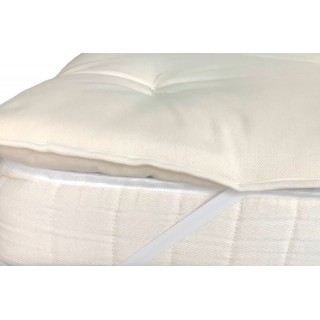 Coprimaterasso In Lana Naturale Fatto A Mano – King Size (150x200 Cm) – Prodotto In Inghilterra