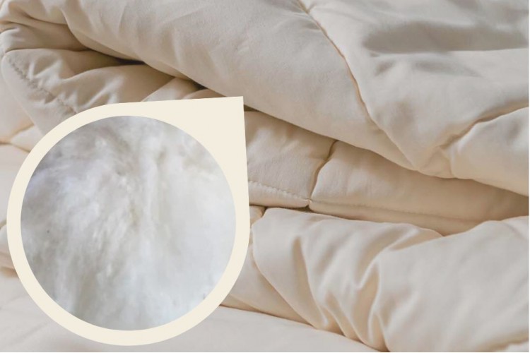 Trapunta Veg invernale in cotone bio 440 gr/mq Trapunta Veg invernale in cotone bio 440 gr/mq