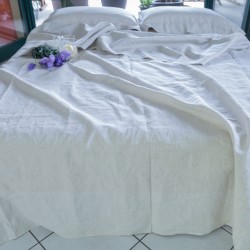 Completo letto lenzuola in Lino Bio
