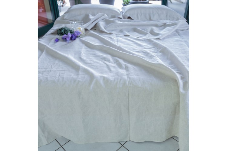 Completo letto lenzuola in Lino Bio Completo letto lenzuola in Lino Bio