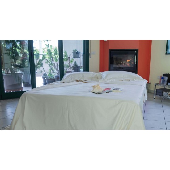 Completo letto lenzuola in Cotone Bio Completo letto lenzuola in Cotone Bio