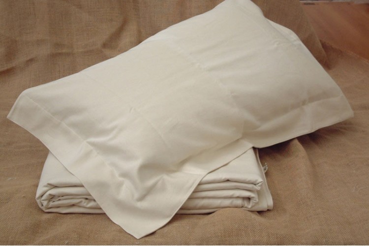 Completo letto lenzuola in Cotone Bio