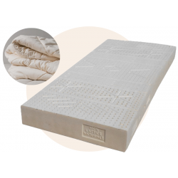 Materasso Bioethika climatizzato cotone Bio lana