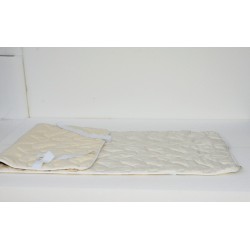Topper Trapuntato in cotone Bio 3 cm