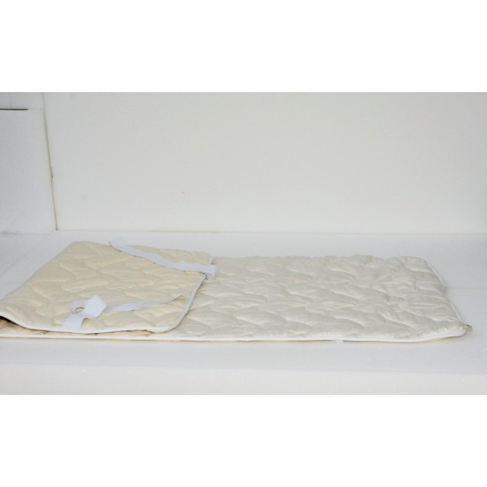 Topper Trapuntato in cotone Bio 3,5 cm Topper Trapuntato in cotone Bio 3,5 cm