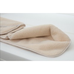 Topper in lana Bio filato bioceramica 3 cm