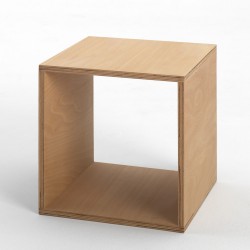 Comodino in legno Cubo