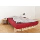 Letto in legno naturale Parallele alto 30 cm